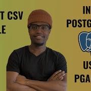 Import CSV File Into PostgreSQL Using PgAdmin4 2025
