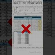 Excel Choose Function