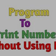 Print Numbers From 1 To 100 Without Using Loop In PHP