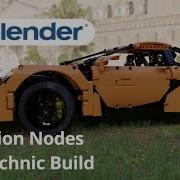 Blender 2 9A Animations Nodes Lego Technic Build