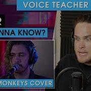 Hozier Do I Wanna Know Arctic Monkeys Cover Voice Teacher Reacts