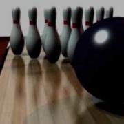 Bowling Alley Blender Physics Engine Test 3D CGI