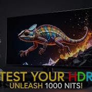 Ultimate 𝗛𝗗𝗥 Test 0 1000 Nits Brightness Test Screen Calibration In 4K HDR OLED QLED