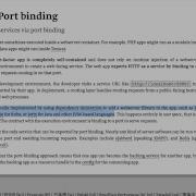 The TWELVE FACTOR APP Part 8 Port Binding Step By Step