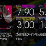 GITADORA 過食性 アイドル症候群 MASTER BASIC Drum