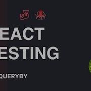 React Testing Tutorial 30 QueryBy