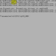 F2L4 8 UsingChainedExceptions Java Chained Exceptions