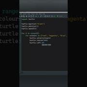 Awesome Python Turtle Codes Shorts 1