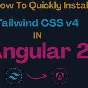 Как быстро установить Tailwind CSS 4 в Angular 21 Пошаговое руководство Angular 21