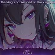 Nightcore Villain Lyrics Nightcore VILLAIN NEONI Moe1 Lyrics