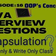 Java Interview Questions Encapsulation In Java What Is Encapsulation In Java
