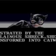 Batman Returns For Snes Super Nintendo Intro Start Screen