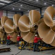 How Giant Ship Propellers Are Made Inside Massive Marine Engineering Factory