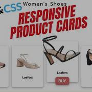 Responsive Product Cards With HTML And CSS