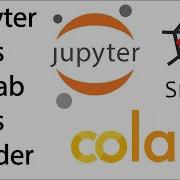 1 1 Jupyter Notebook и Google Colab как альтернативы Spyder IDE
