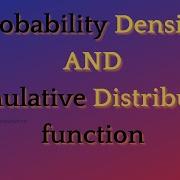 Lecture 12 Probability Density Function And Cumulative Distribution Function Concept Examples