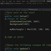 Draw Rectangle C
