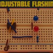 How To Make Adjustable Flashing LED With 555 Timer