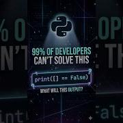 99 Of Developers Fail This Python Logic Test Python Shorts Artificialintelligence