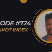 Leetcode 724 Find Pivot Index Python