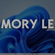 How To Fix Memory Leaks Error On Windows 11