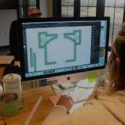A Time Lapse Of A Designer Digitizing A Landscape Design