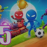 Stickman Party Tournament Mode 1234 Players Free Random Gameplay Walkthrough Part 55 Android IOS