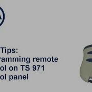Tech Tips Programming Remote Control On GfA TS 971 Control Panel