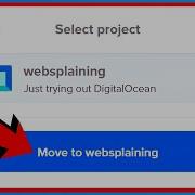How To Move Existing DigitalOcean Resources Into A New Project