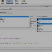 How To Change Font And Color In Java Netbeans