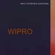 Wipro React Interview Questions
