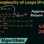 Time Complexity Of Loops Solved Problem 3