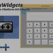 Calculator C WxWidgets