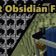 Minecraft 26 1 2 Obsidian Farm 32 000 Obsidian Per Hour Step By Step Tutorial
