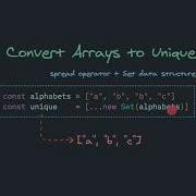 JavaScript Unique Arrays