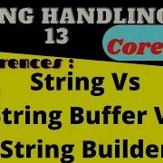 Difference Between String StringBuffer And StringBuilder In Java Java Interview Question