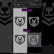Convert The Black Logo To White Invert Logo In Adobe Illustrator Tutorial