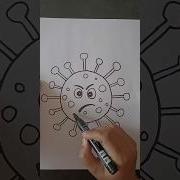 Corona Virus Drawing Virus Drawing Coronavirusdrawing Coronavirus Corona
