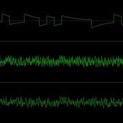 60 FPS Rob Hubbard Warhawk Atari 8 Bit Oscilloscope View