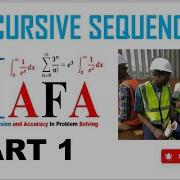 RECURSIVE SEQUENCES AND SERIES PART 1 Generalities On Recursive Sequences Series