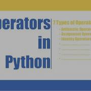 Python Tutorial 9 Operators In Python Python For Beginners Learnerea