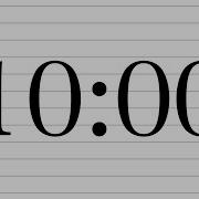 10 Minute Fun School Notebook Classroom Timer No Music Piano Alarm At End