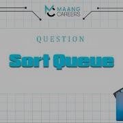 Queues Sort A Queue Data Structures In Telugu C Java Python