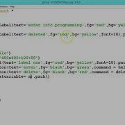 059 Learn Python And Ruby Programming Creating Text Box