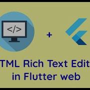 HTML Rich Text Editor In Flutter Web Random Video