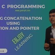 String Concatenation Using User Defined Function And Pointer