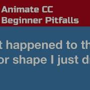 Animate CC Beginner Pitfalls What Happened To That Vector Shape I Just Drew