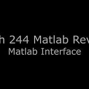 Matlab Review 1 The Matlab Interface