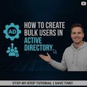 How To Create Bulk Users In Active Directory CSV Import PowerShell Tutorial