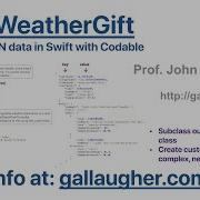 Ch 7 11 Parsing JSON Results Using Codable